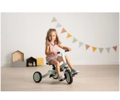 Niños Olmitos Triciclo Multifunción Gyro+ Color verde Stickers