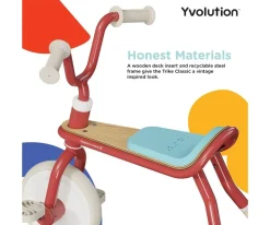 Niños Yvolution Triciclo Yvelo Trike Classic Rojo