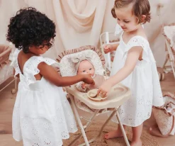 Niños Así Trona para Muñecos con Babero y Bandeja Teresa