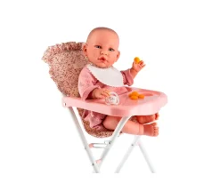 Así Trona con Bandeja y Babero Martina para Muñecas^Niños Accesorios Para Muñecas