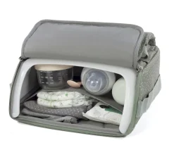 Walking Mum Trona Portátil Lunares Poppy Musgo^ Tronas Bebé