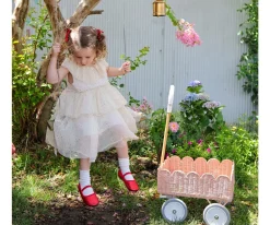 Niños Olli Ella Vagón de Arrastre Seashell Pink