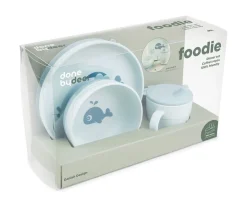 Done by Deer Vajilla Foodie Wally Blue^ Vajilla Infantil