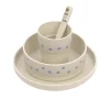 Lassig Vajilla Infantil 4 Piezas Happy Smile Blue^ Vajilla Infantil