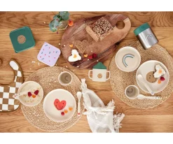 Lassig Vajilla Infantil 4 Piezas Happy Smile Blue^ Vajilla Infantil