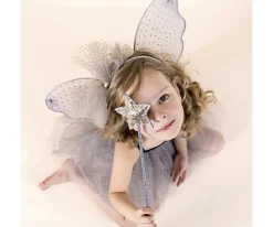 Niños Mimi & Lula Varita Lentejuelas Dorada