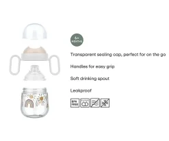 Mepal Vaso Antiderrame Mio Little Farm 200 ml^ Vasos Antiderrame