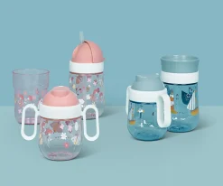 Niños Mepal Vaso con Pajita Mio Sailors Bay