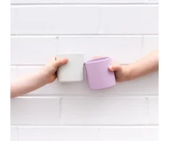 We Might Be Tiny Vaso Silicona Gris Oscuro^Niños Vasos Para Bebés Y Niños