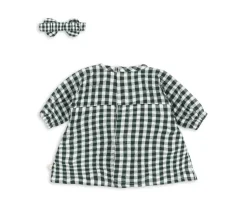 Konges Slojd Vestido para Muñeca Green Check^Niños Accesorios Para Muñecas