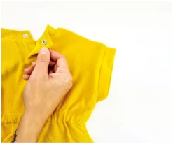 BTBOX Vestido Rizo Mostaza^ Ropa Infantil