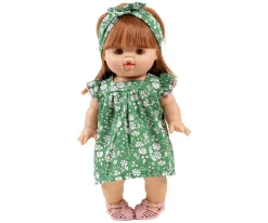Minikane Vestido y Diadema Ida Liberty Capel Verde Émile & Ida para Muñecos Gordis^Niños Accesorios Para Muñecas