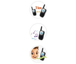 Niños Buki Walkie Talkie 3 Km