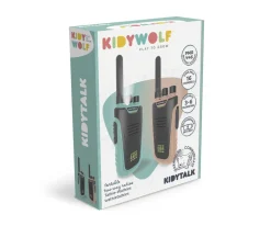 Niños Kidywolf Walkie Talkie KidyTalk Natural / Cian