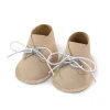 Niños Miniland Zapatos para Muñeco Beige